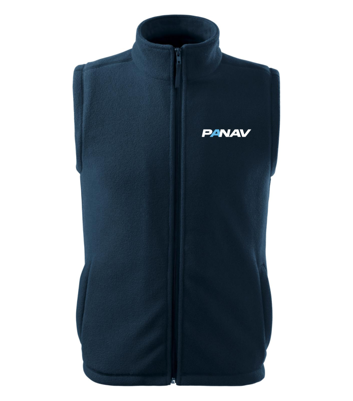 Fleece vesta unisex námořní
